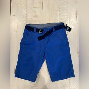 NWT Boys Chaps Shorts Size 14 Blue